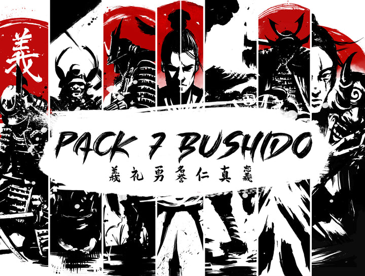 PACK LES 7 VERTUS DU BUSHIDO